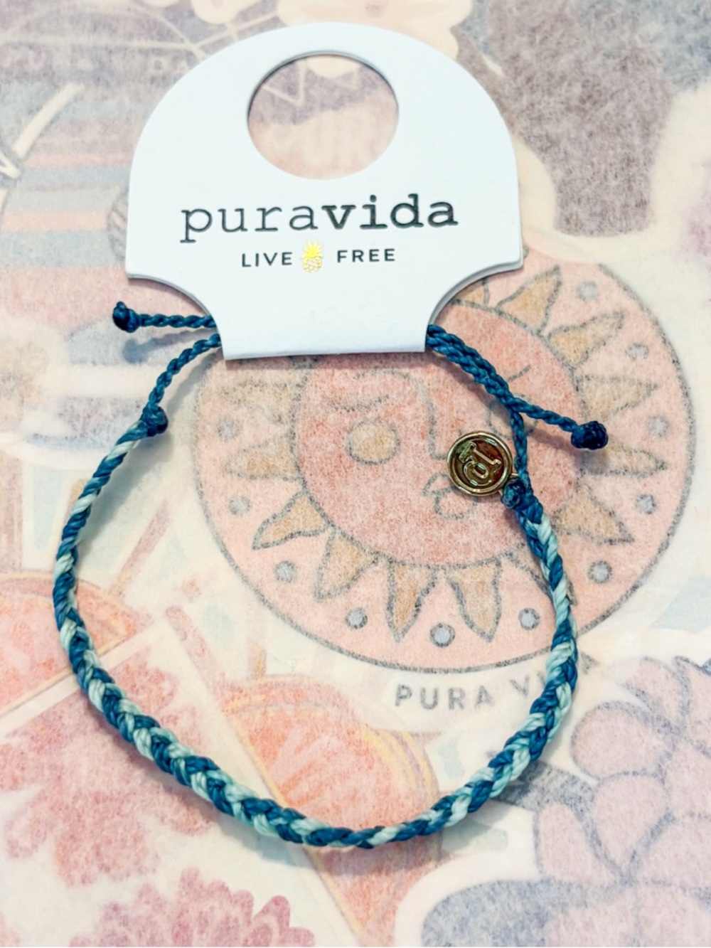 Pura Vida mini braided bracelet